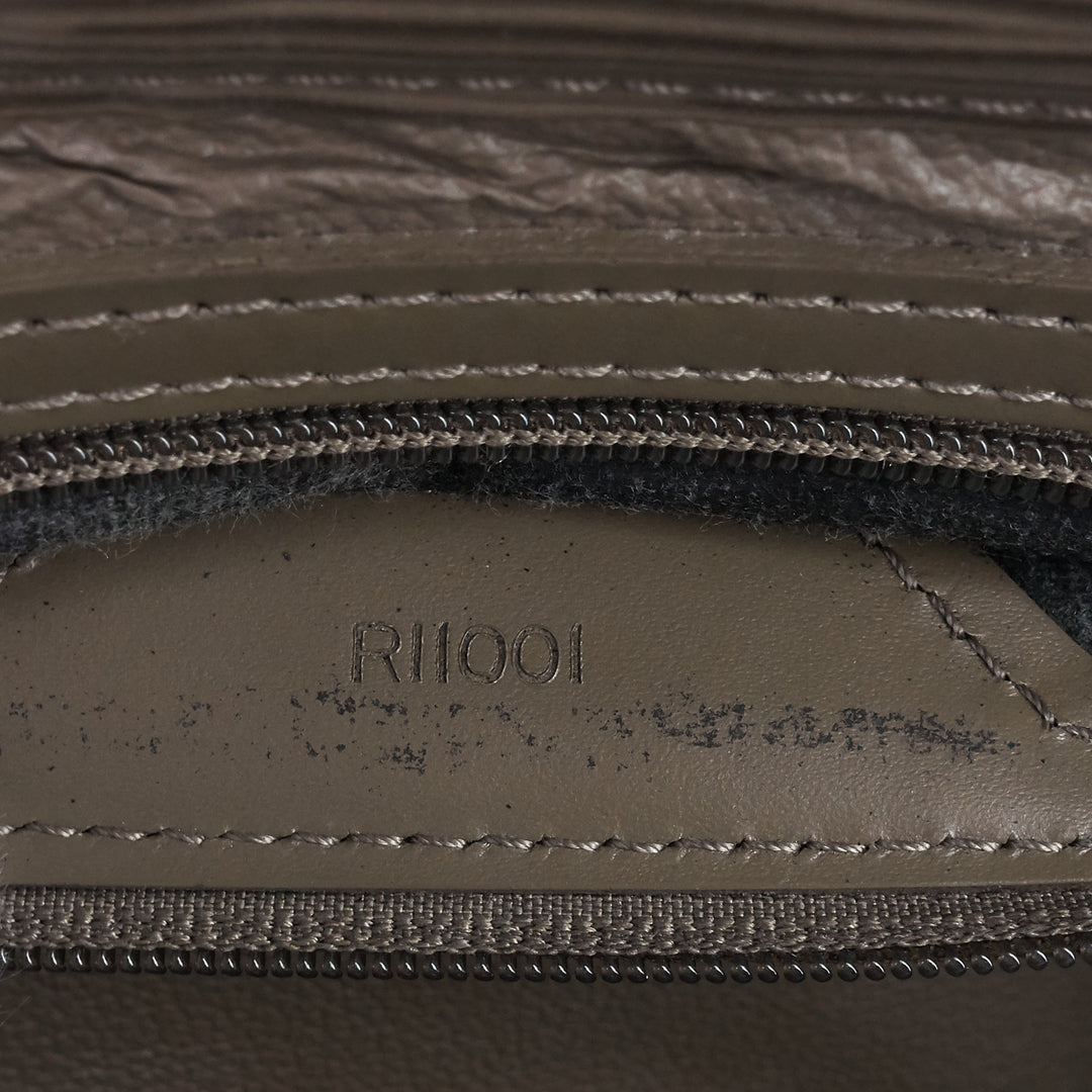 sac plat gm brown epi leather bag