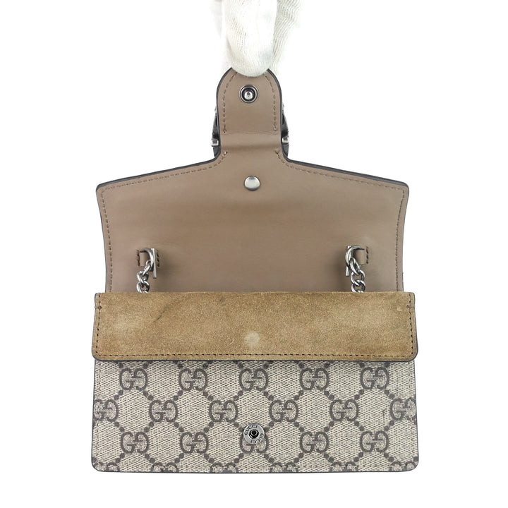 dionysus super mini gg supreme canvas bag