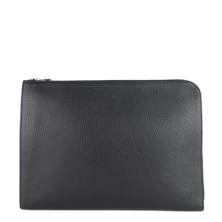 zip around jour gm taurillon leather pochette bag