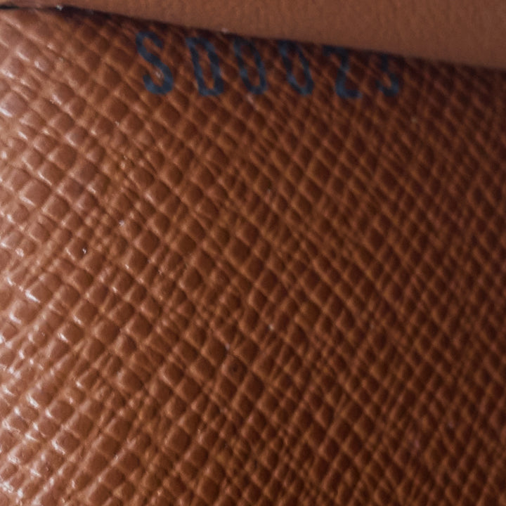 elise monogram canvas wallet