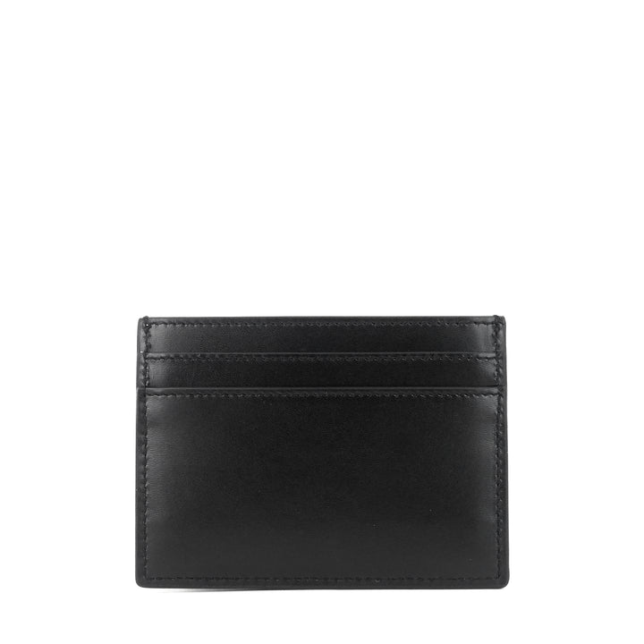 lambskin leather credit card holder