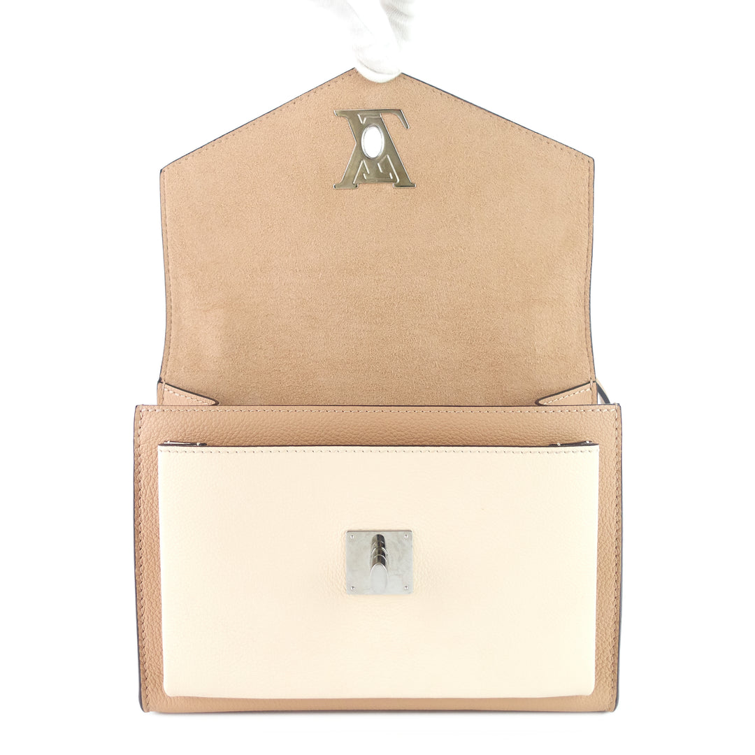 mylockme bb calfskin leather chain shoulder bag