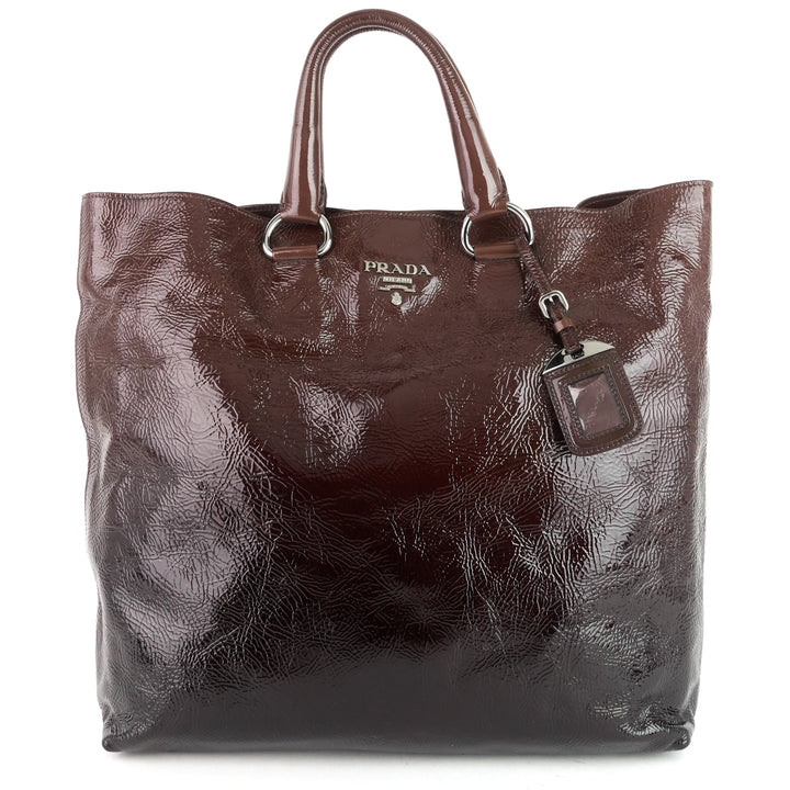 naplak leather shopper tote bag
