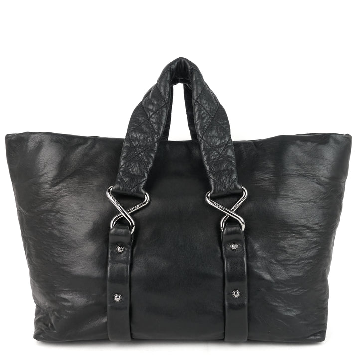 reissue lambskin leather tote bag