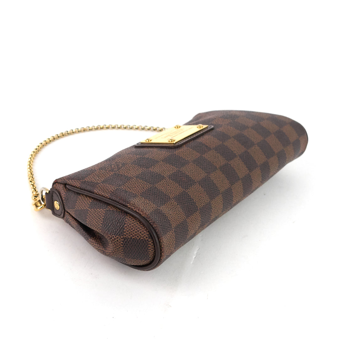 eva damier ebene canvas bag