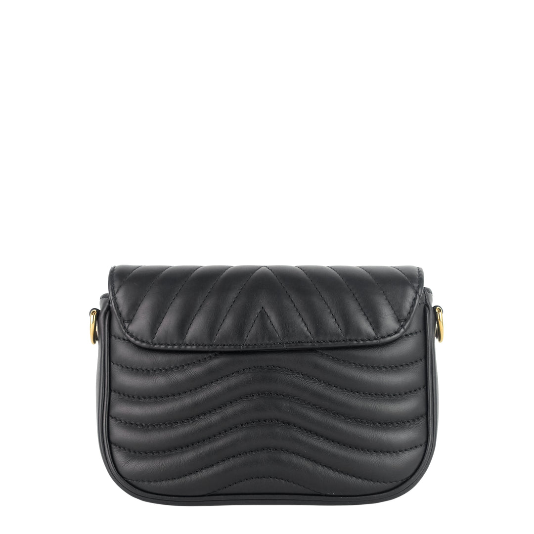 new wave multi-pochette cowhide leather bag