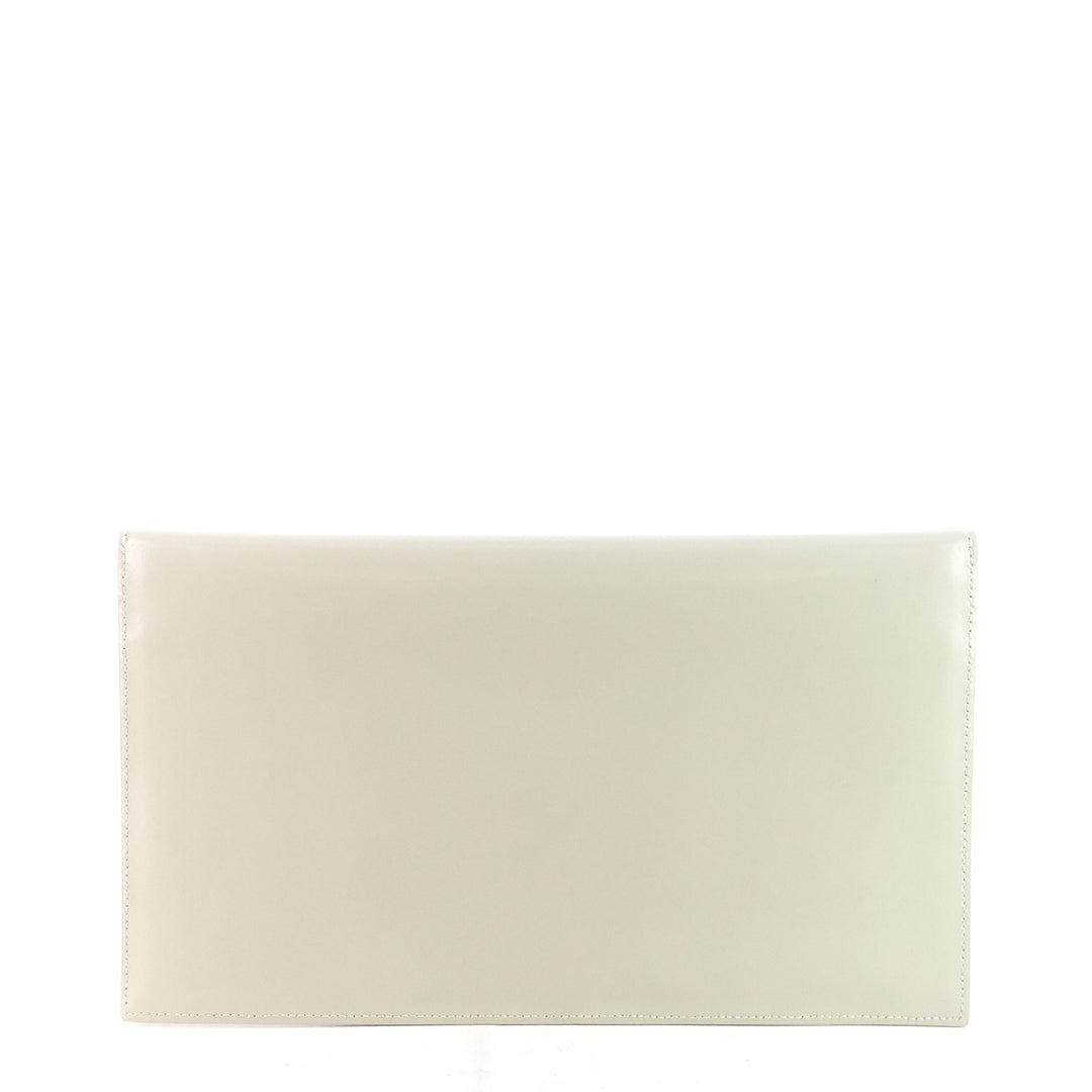 uptown calfskin leather pouch