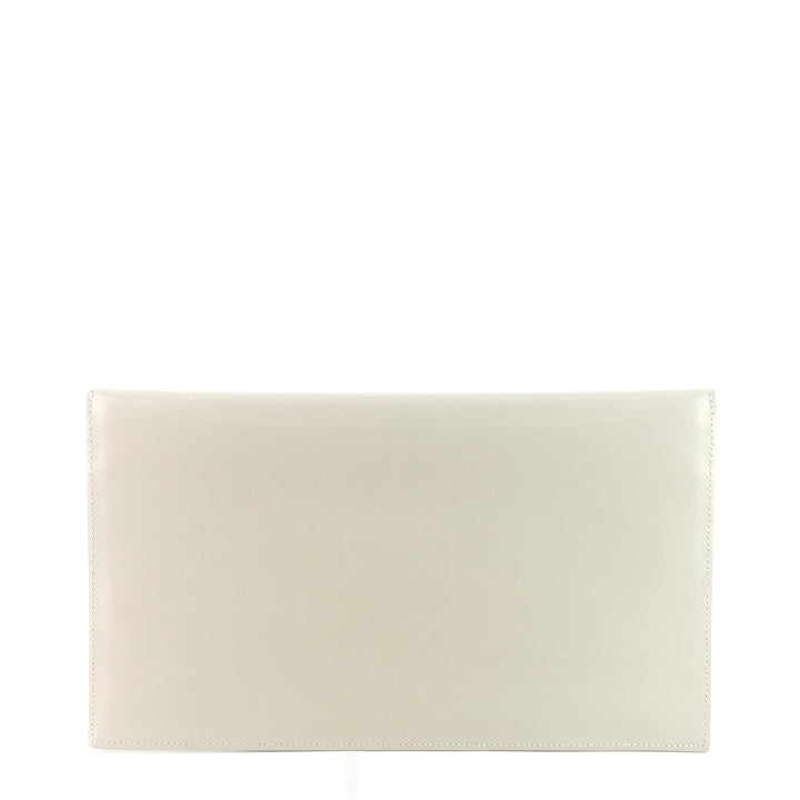 uptown calfskin leather pouch