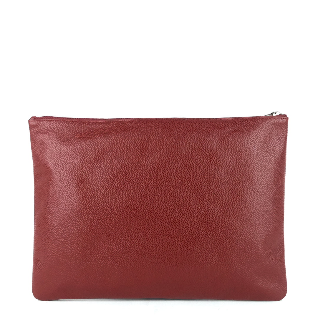 timeless cc caviar leather pouch