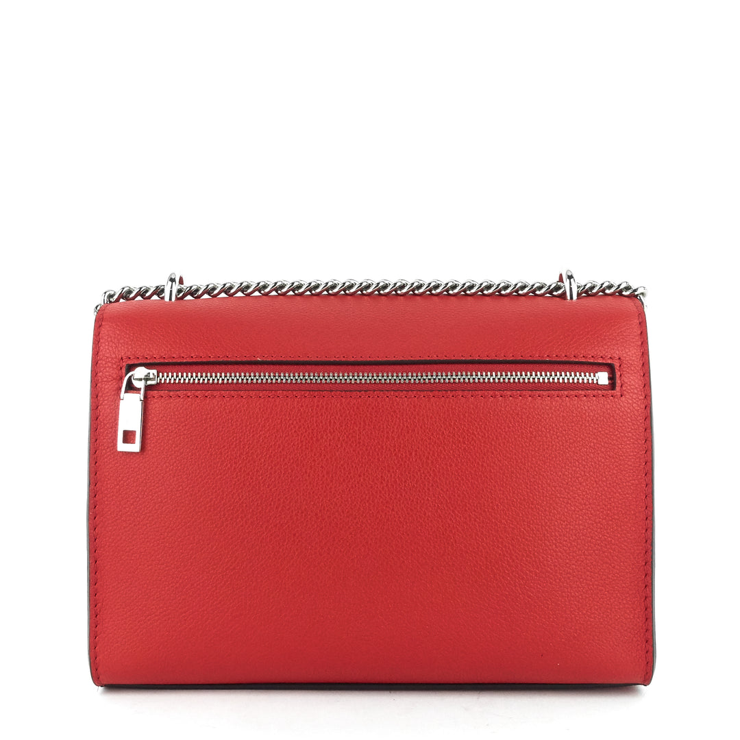 mylockme chain calfskin shoulder bag