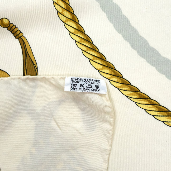 les cavaliers d' or silk scarf