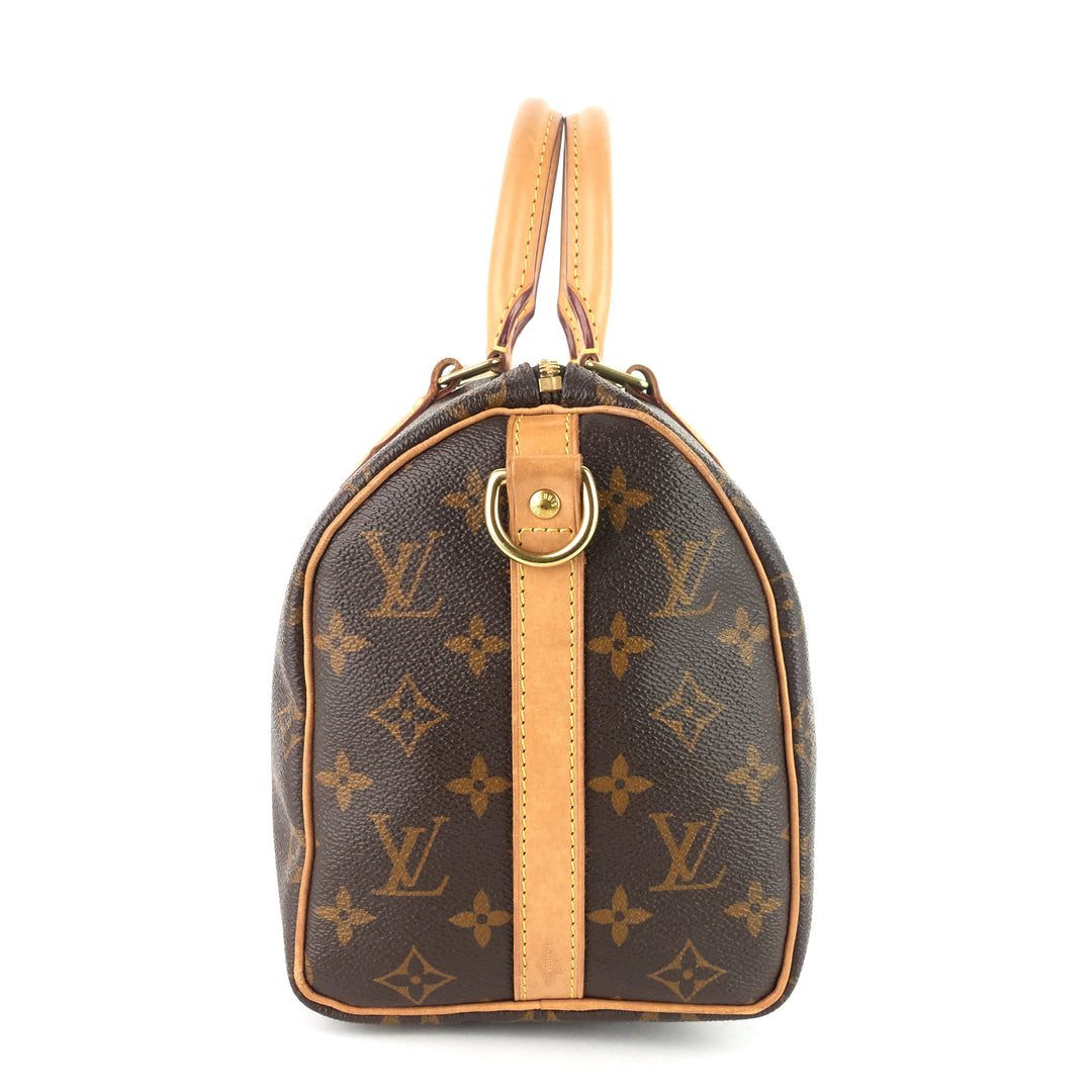 speedy bandoulière 25 monogram canvas bag