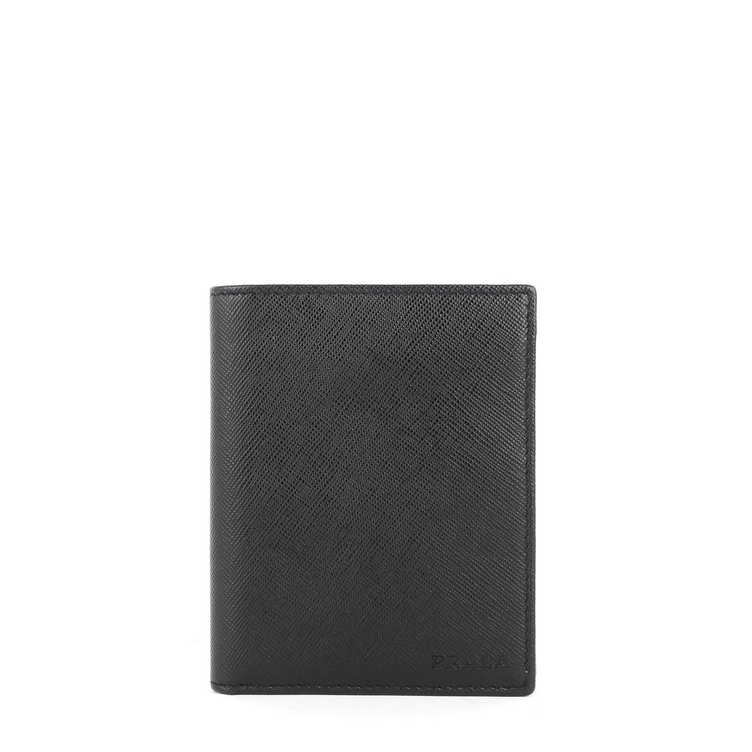 saffiano leather bifold wallet
