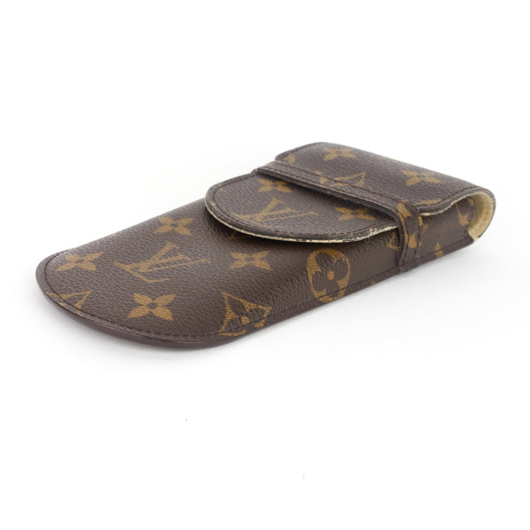 etui a lunette rabat canvas eyeglasses case