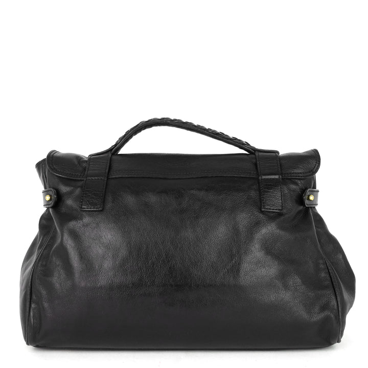 mulberry alexa soft buffalo leather satchel bag