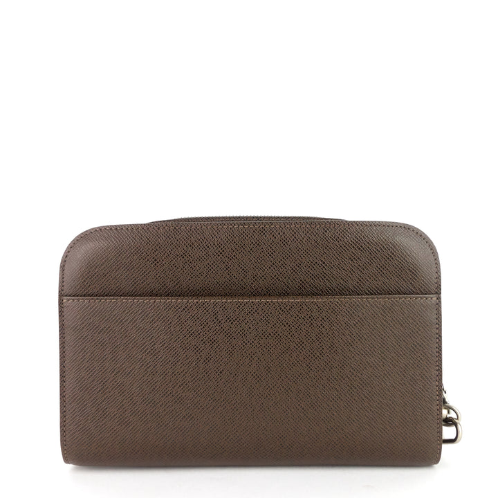 pochette baikal grizzli taiga leather bag