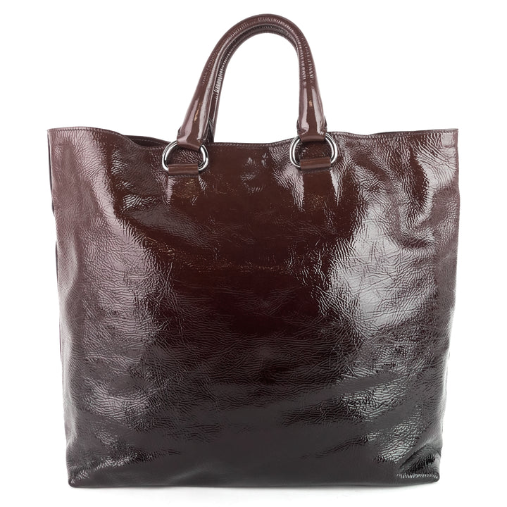 naplak leather shopper tote bag