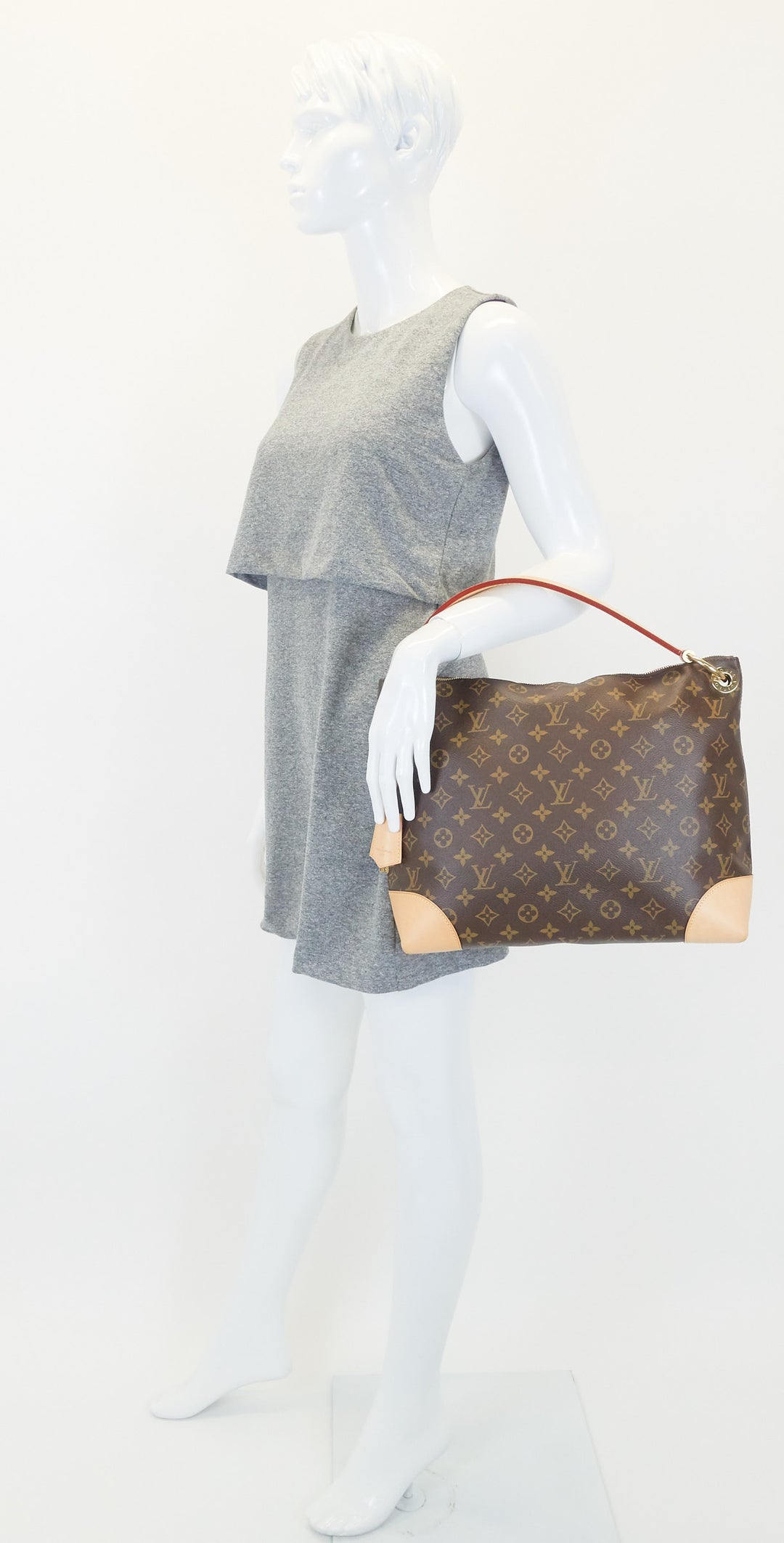 Berri PM Monogram Canvas Shoulder Bag – Poshbag Boutique
