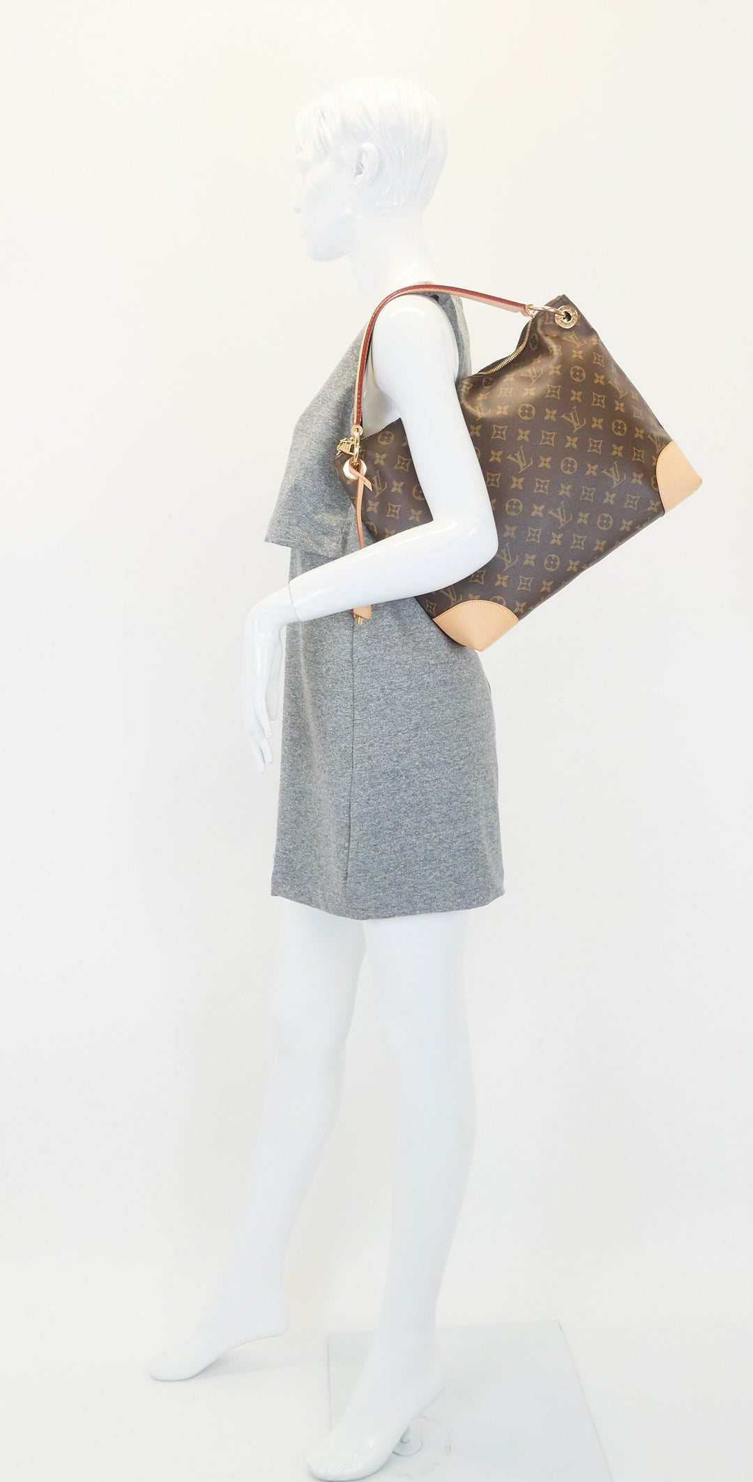 Berri PM Monogram Canvas Shoulder Bag – Poshbag Boutique