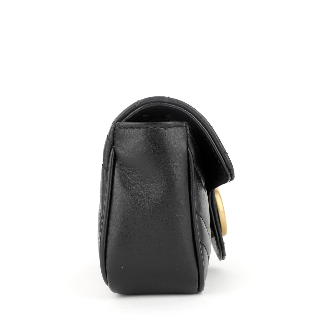 gg marmont super mini matelassé leather bag