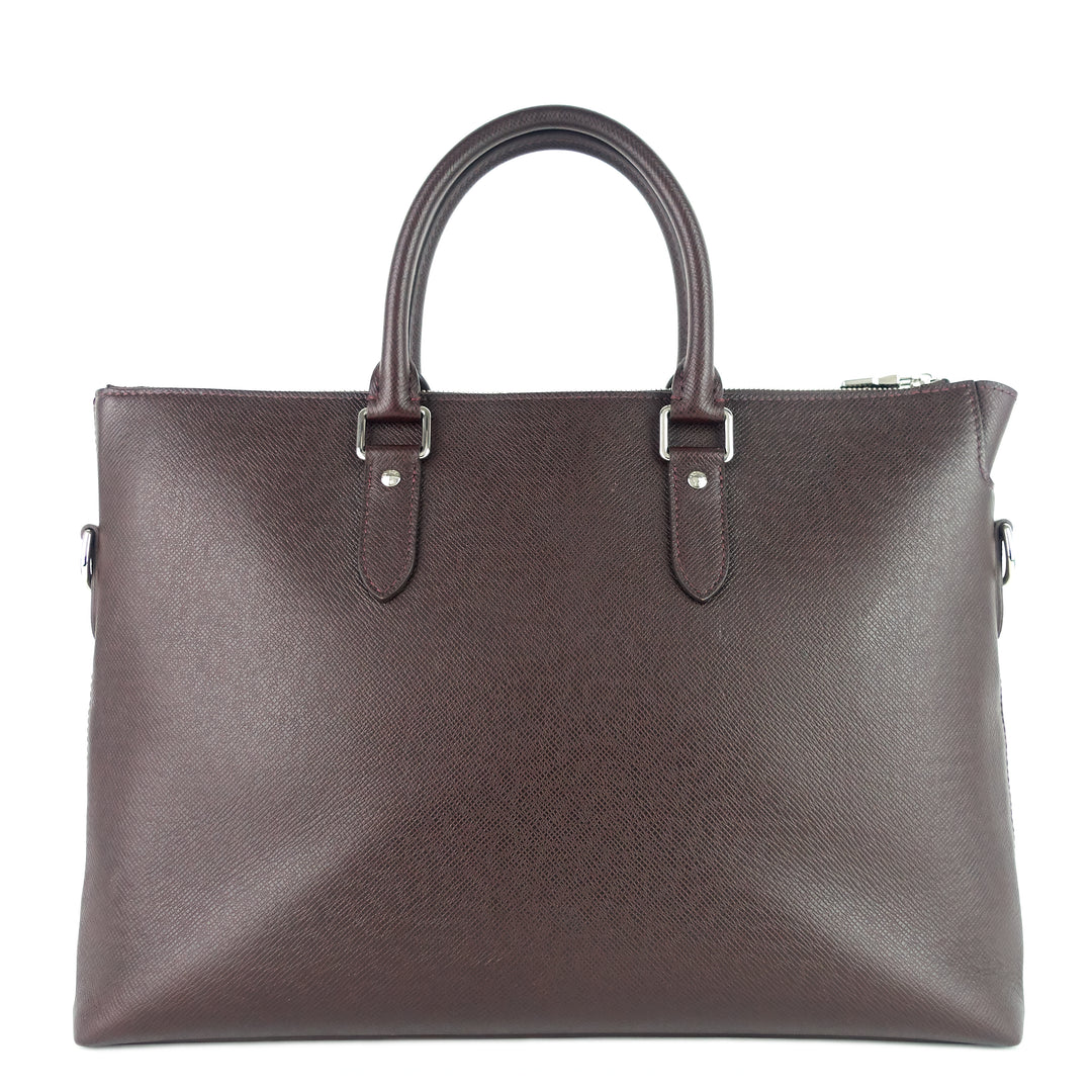 anton taiga leather soft briefcase bag