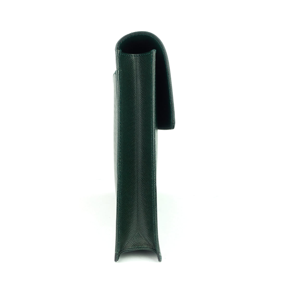 serviette kourad taiga leather briefcase bag