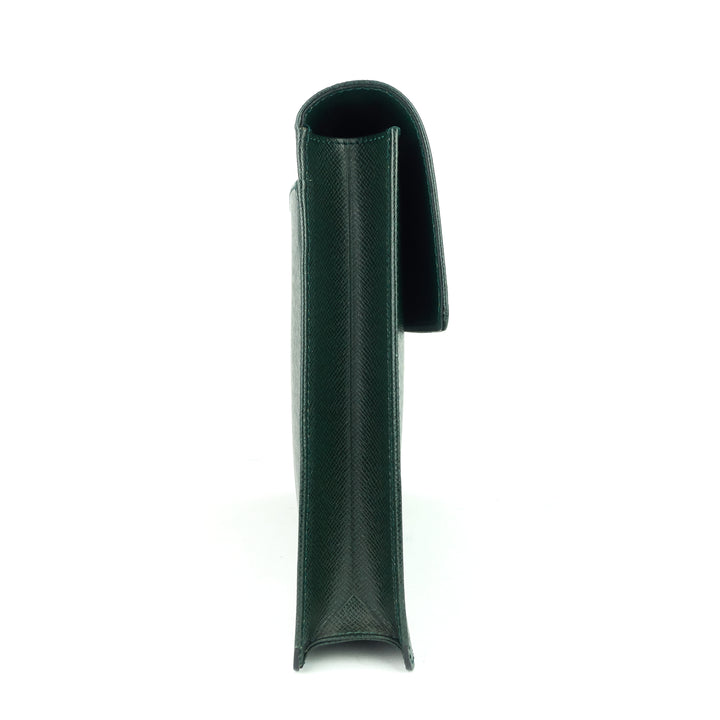 serviette kourad taiga leather briefcase bag