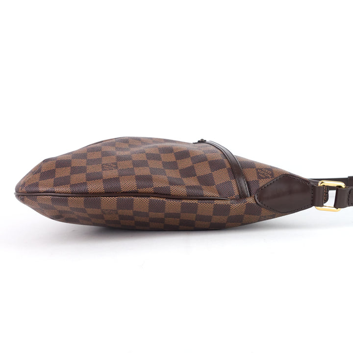 bloomsbury gm damier ebene canvas crossbody bag