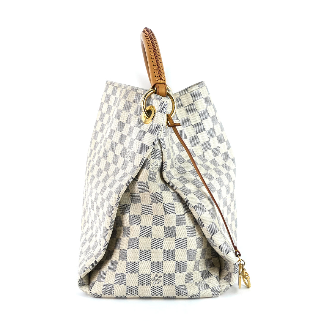 Artsy MM Damier Azur – Keeks Designer Handbags