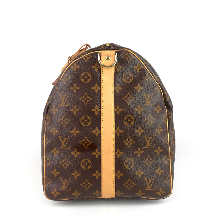 keepall bandouliere 55 monogram canvas bag
