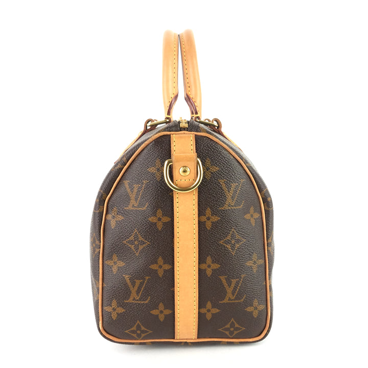 speedy bandoulière 25 monogram canvas bag
