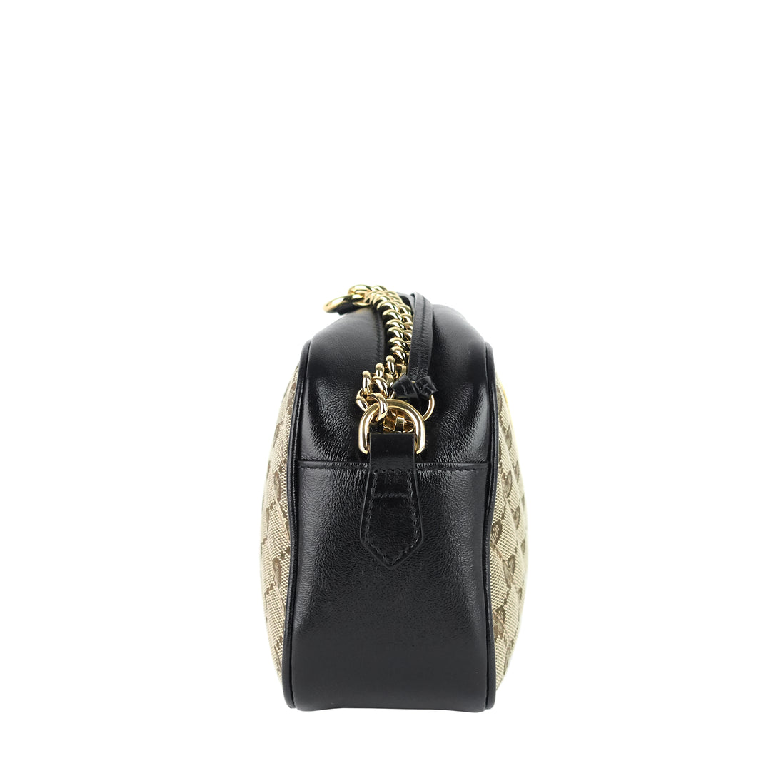 marmont small canvas chain shoulder bag