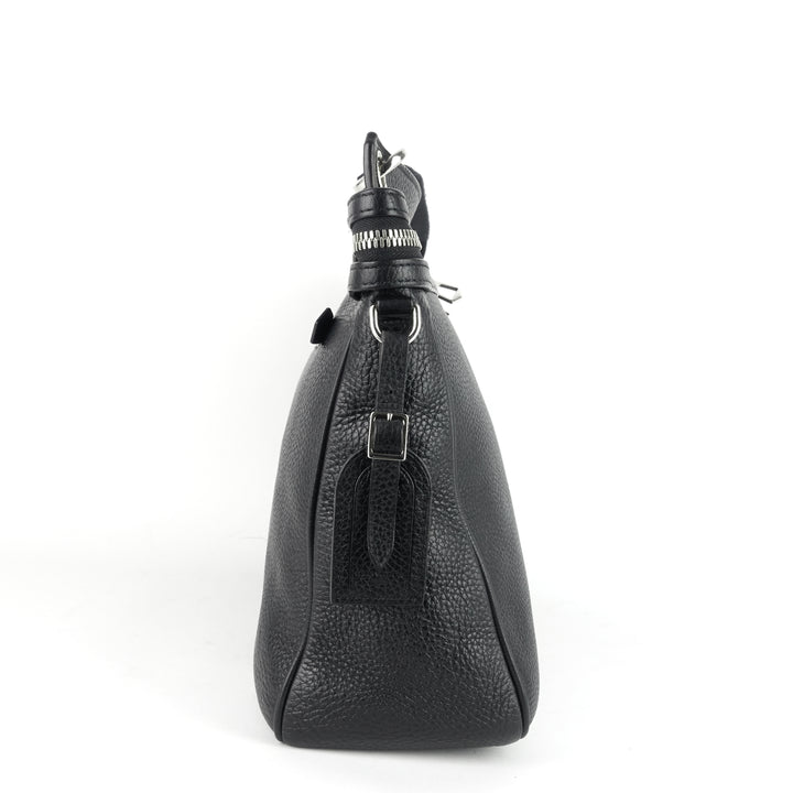 armand taurillon leather messenger bag