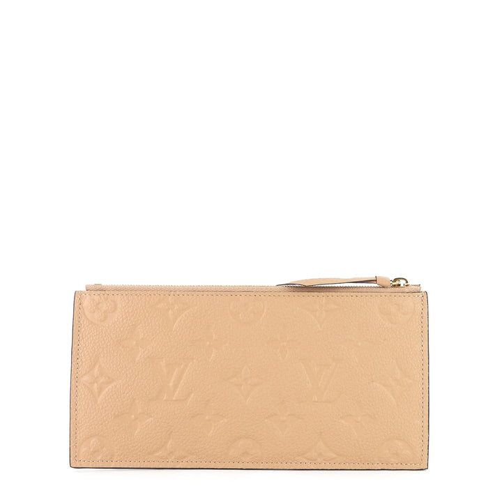 pochette félicie monogram empreinte leather chain wallet bag