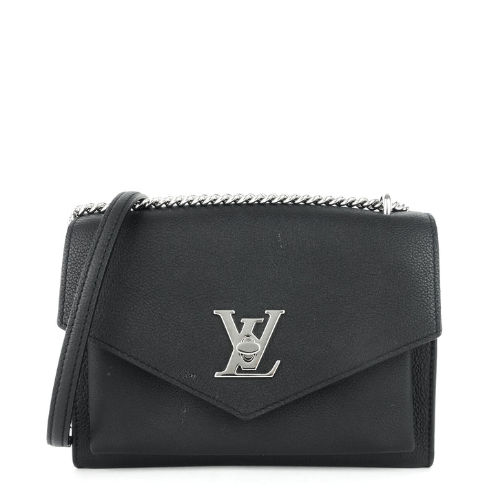 mylockme calfskin leather chain bag