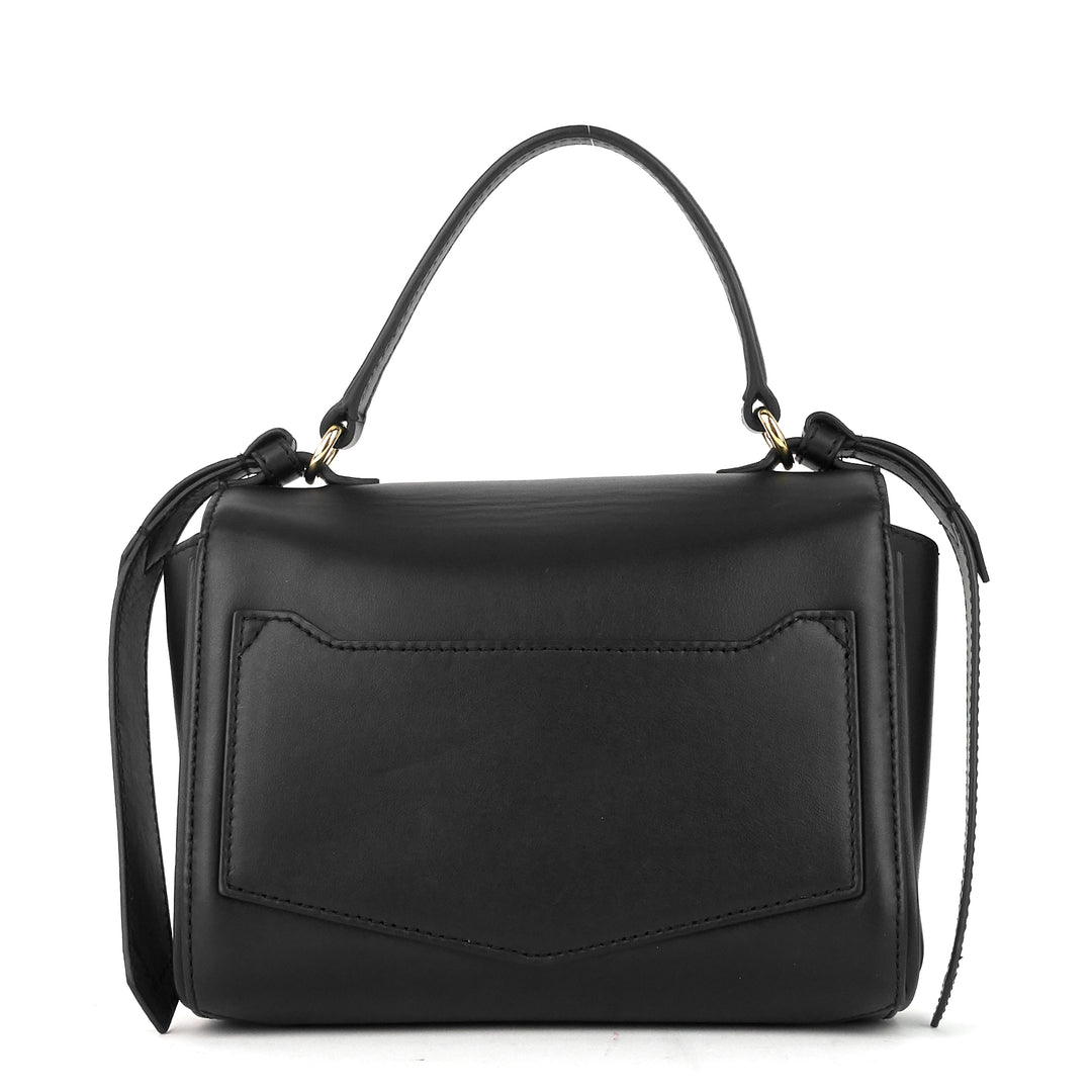eden mini calf leather satchel bag