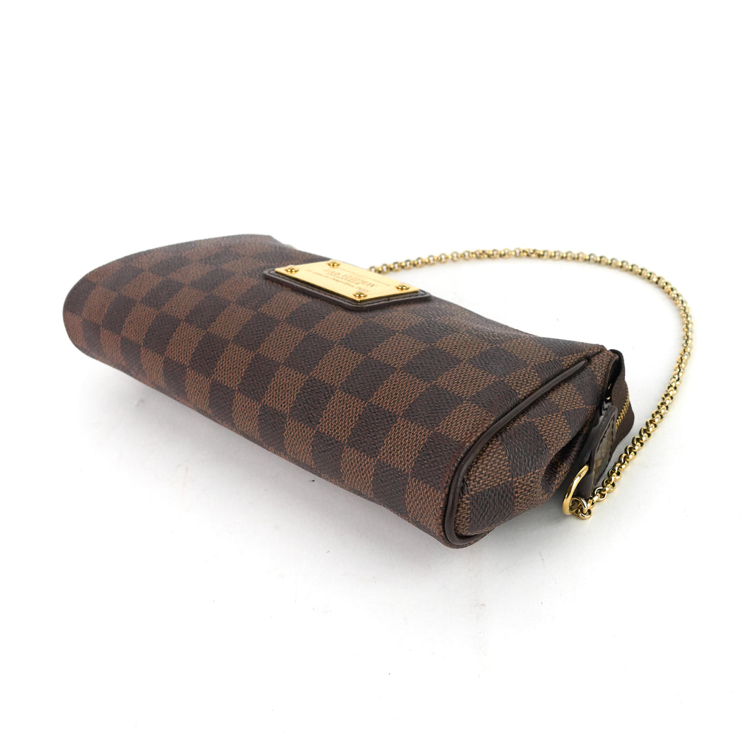 eva damier ebene canvas bag