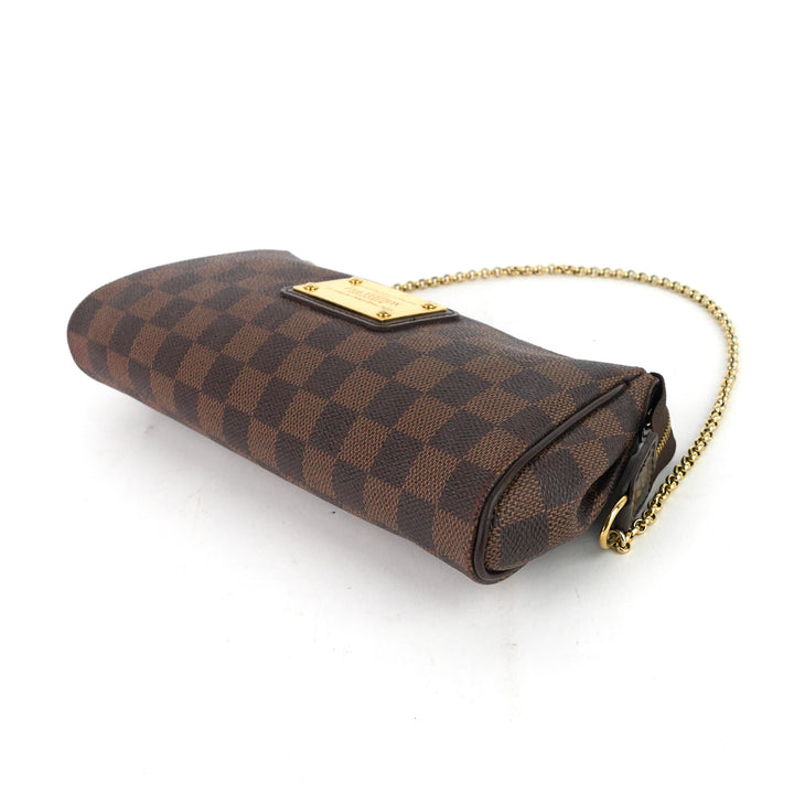 eva damier ebene canvas bag