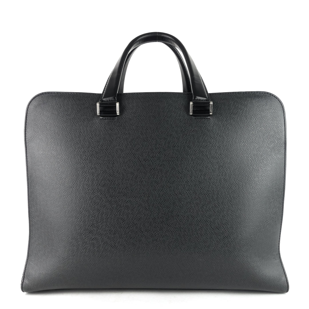 nevski taiga leather briefcase bag