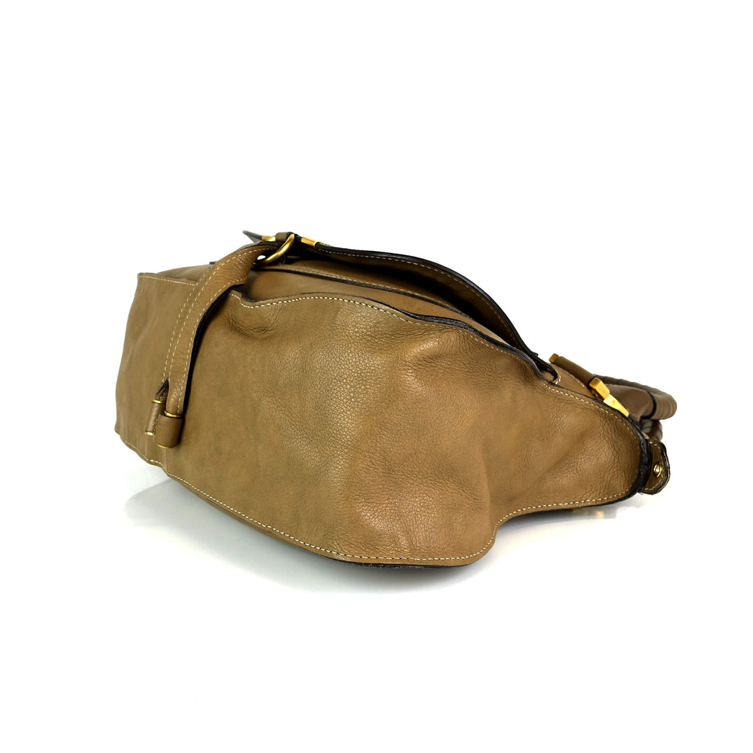 marcie calfskin leather medium shoulder bag