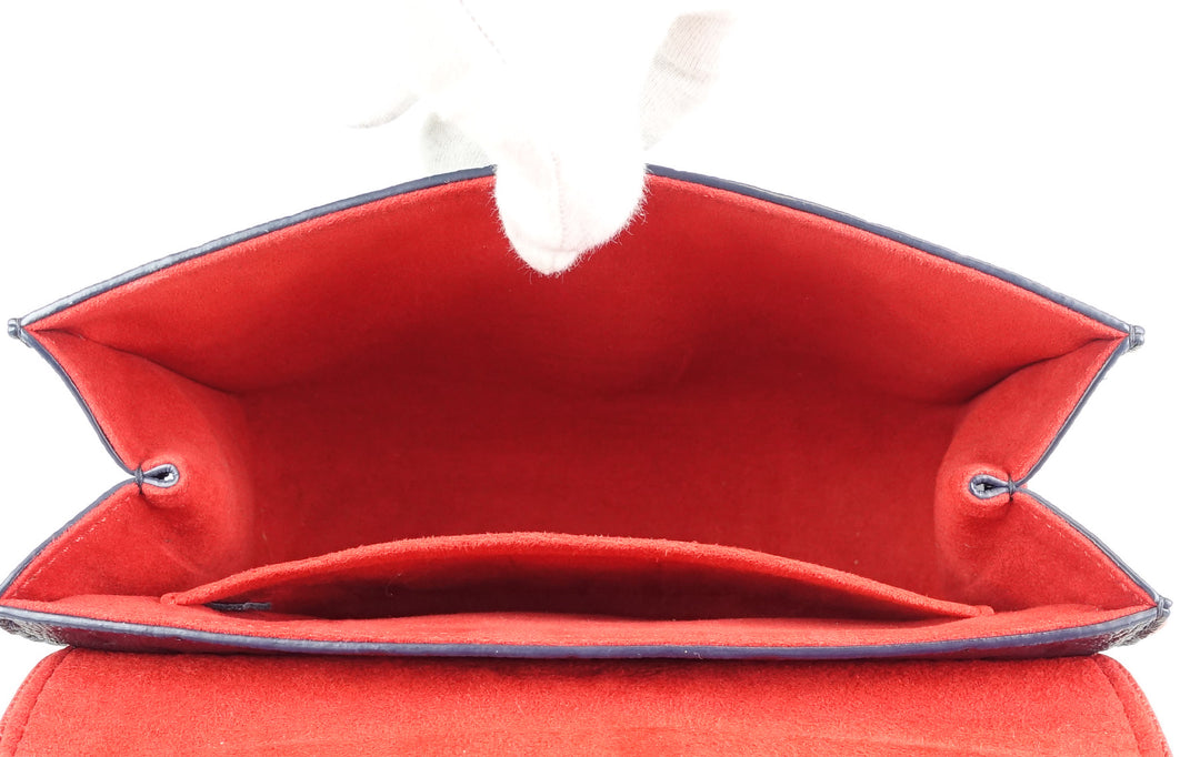 Empreinte Leather Red And Blue Louis Vuitton Bag Louis Vuitton