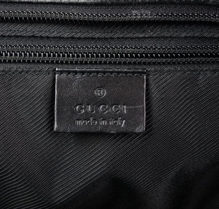 east west monogram canvas front pocket tote bag