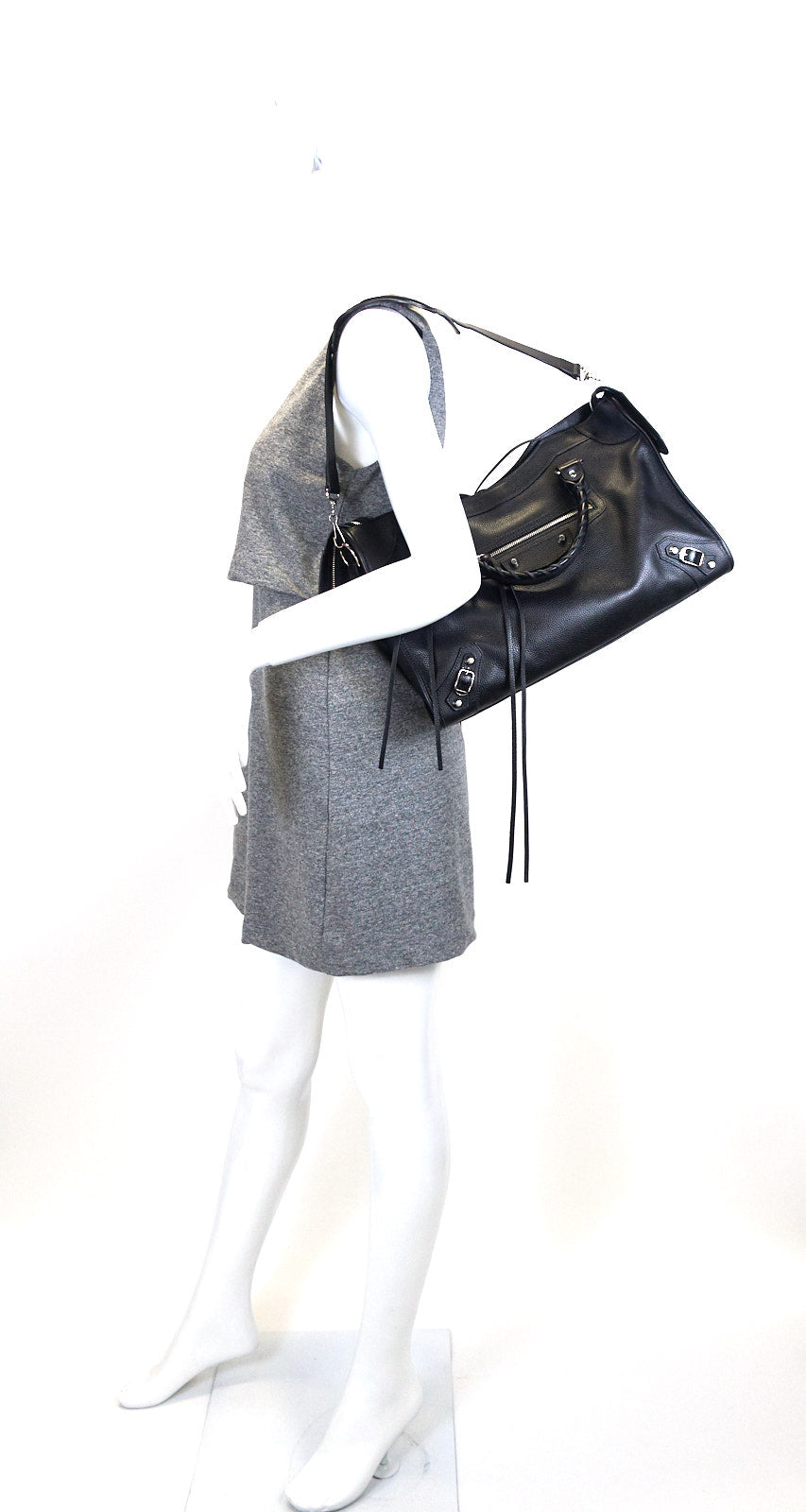 classic leather city bag