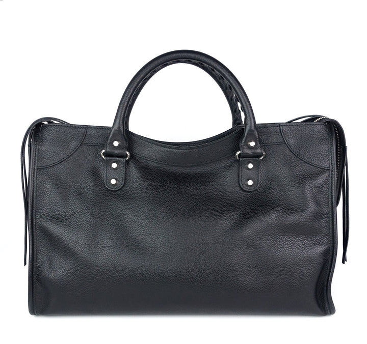 classic leather city bag