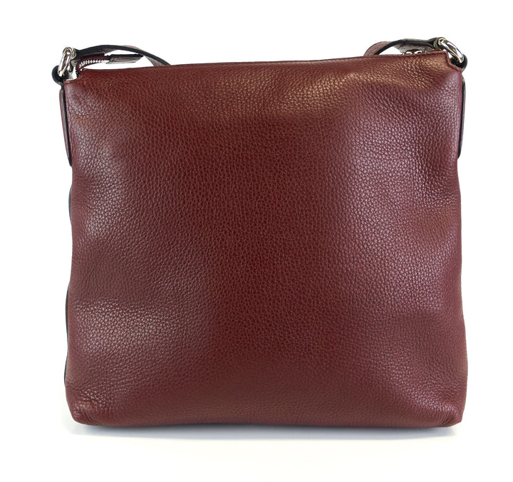 soho calf leather front flap pocket medium bag