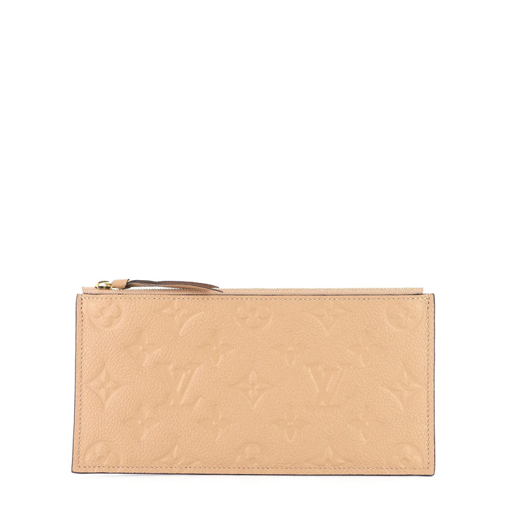 pochette félicie monogram empreinte leather chain wallet bag