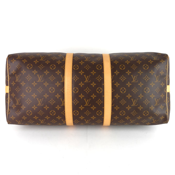 keepall bandouliere 55 monogram canvas bag