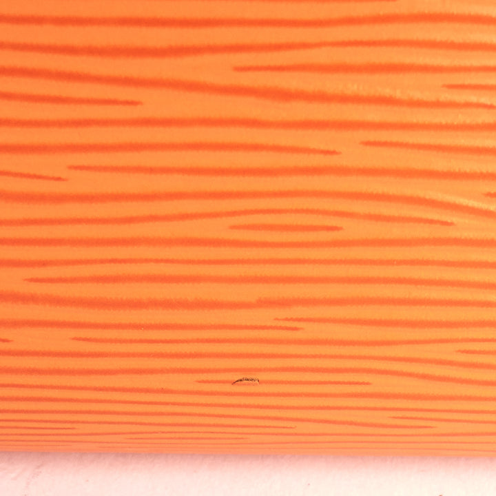 saint tropez orange epi leather bag