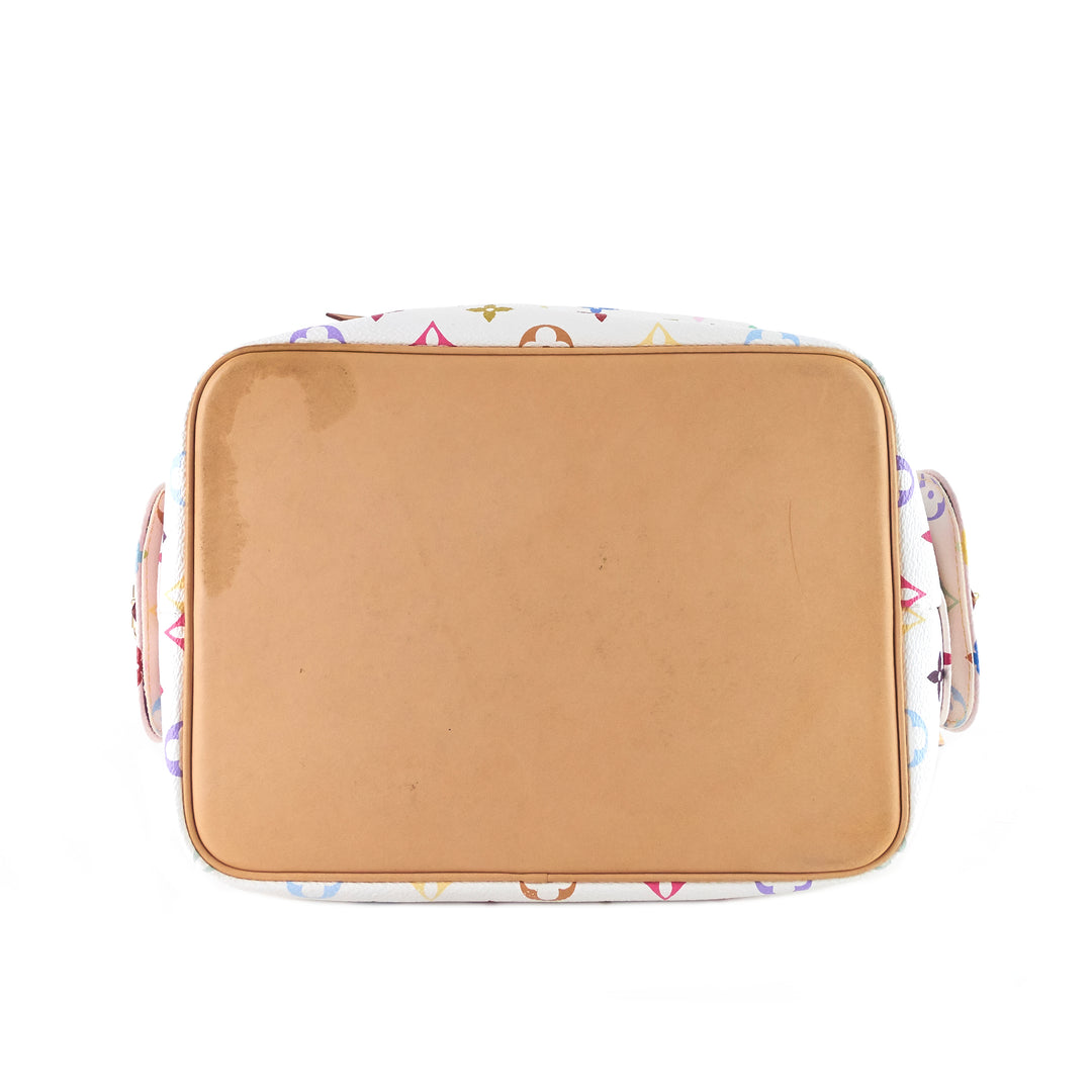 petit noé monogram multicolore canvas bag