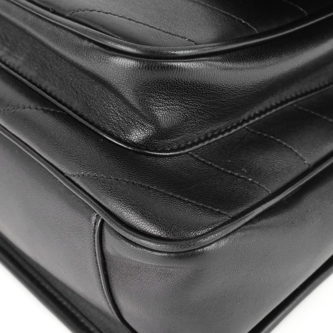 niki medium lambskin leather shoulder bag